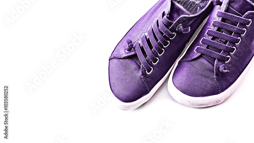 Shoes on a white background. Sneakers