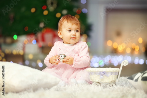 Sweet baby girl with jingle...