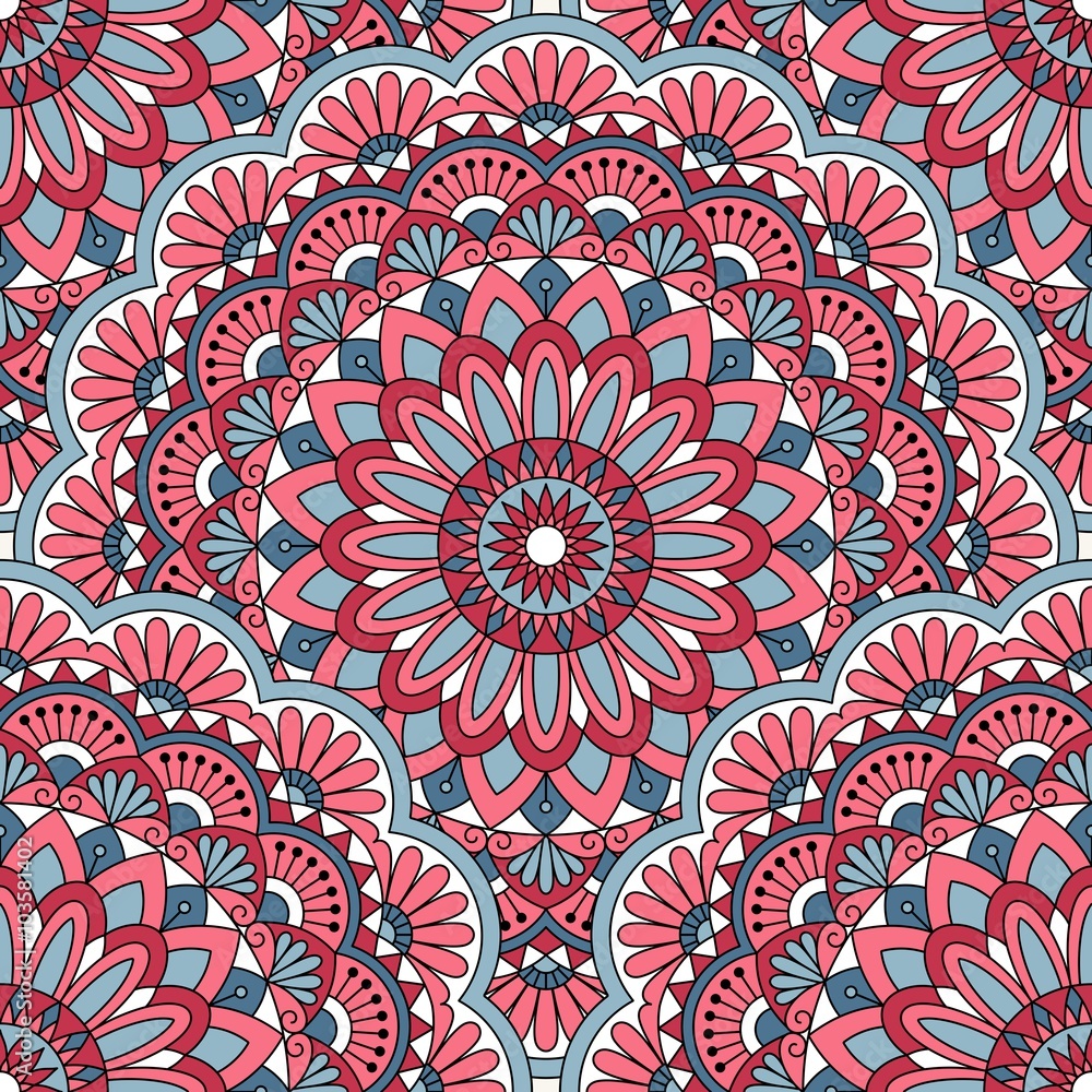 Seamless oriental pattern. Seamless oriental pattern.