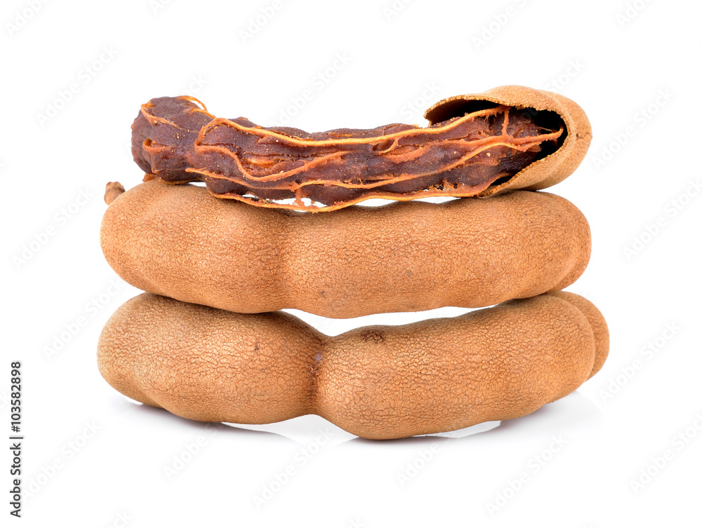 Obraz premium Tamarind on white background