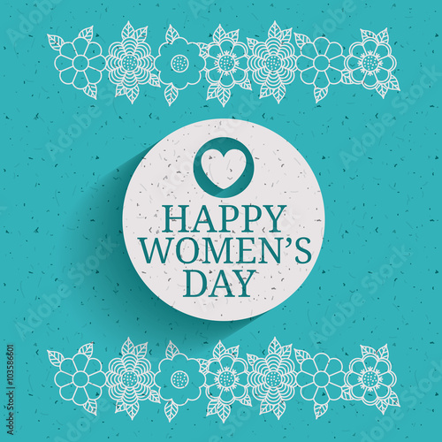 happy womens day design 