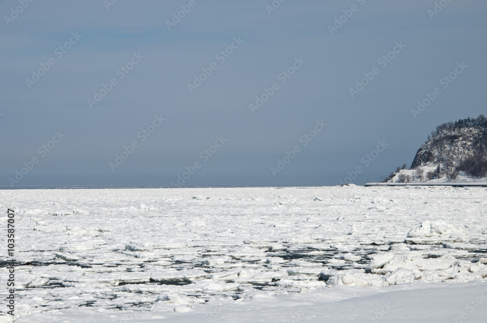 流氷の海 流氷の海