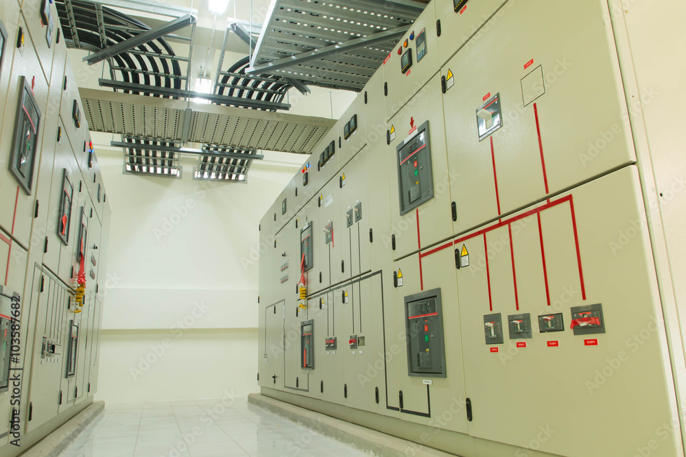 Electrical switchgear -- Industrial electrical switch panel Electrical switchgear -- Industrial electrical switch panel