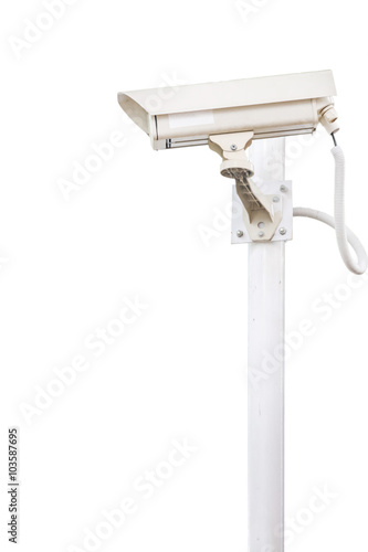 one security surveillance cameras near green forest