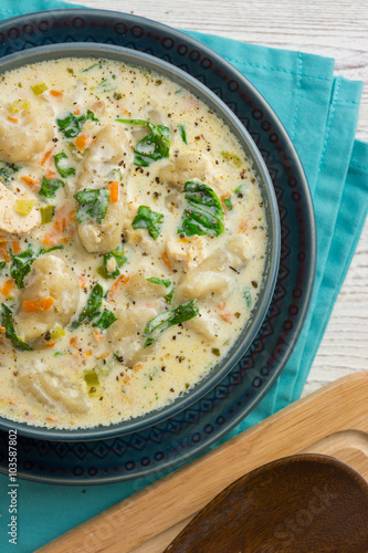 Gnocchi Chicken Soup