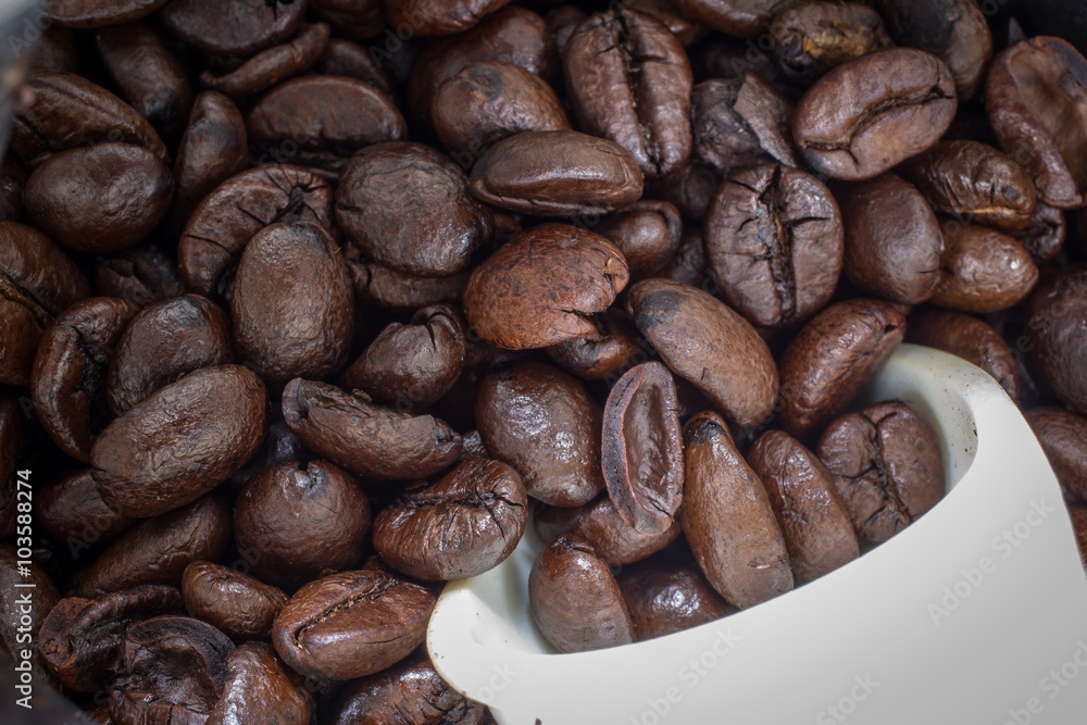 Obraz premium coffee beans