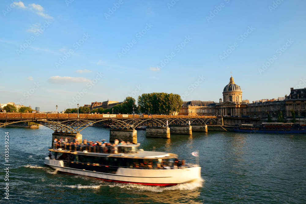 Naklejka premium River Seine