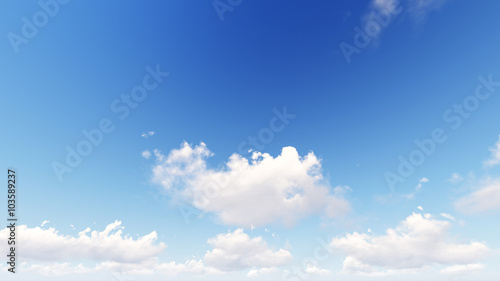 Cloudy blue sky abstract background, 3d illustration