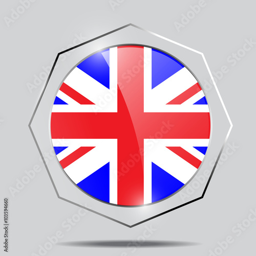 Button Flag of the United Kingdom
