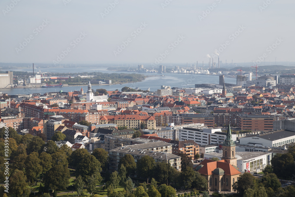 View from Aalborg Tower