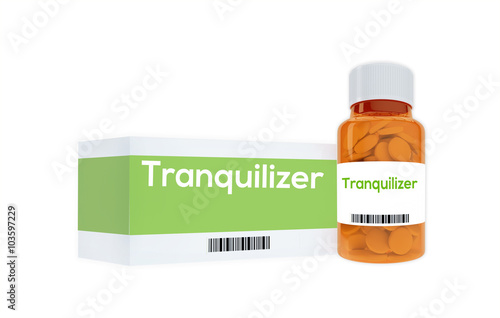 Quadro su tela Tranquilizer concept