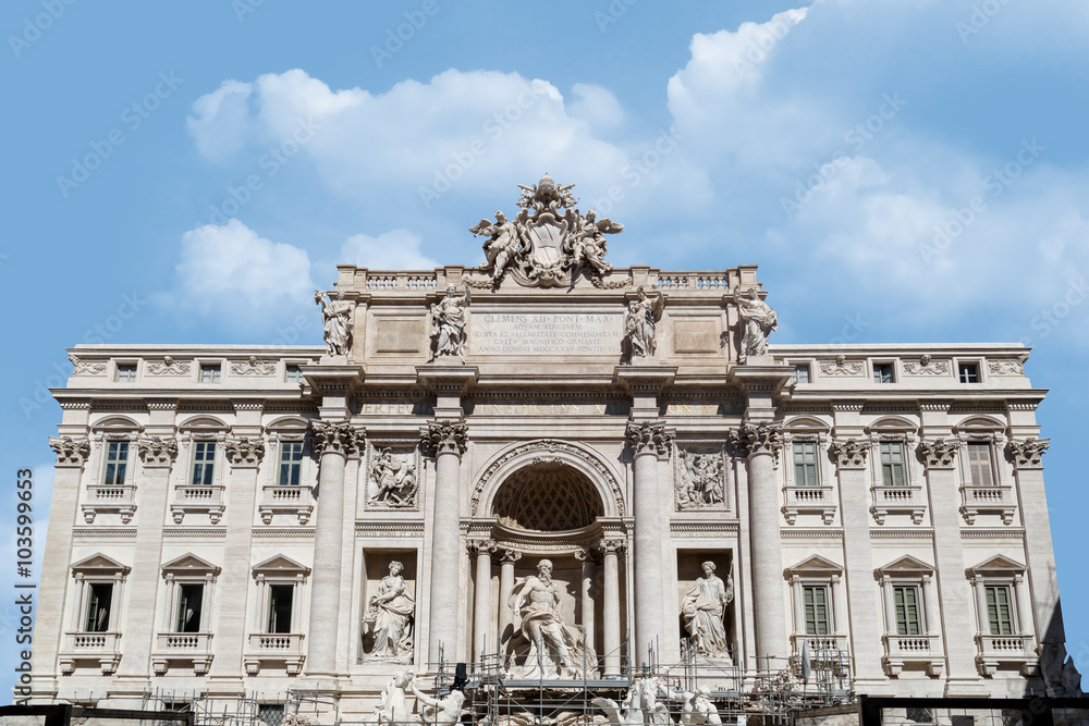 Obraz premium Trevi Fountain View