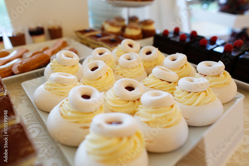 Delicious desserts at a ceremony