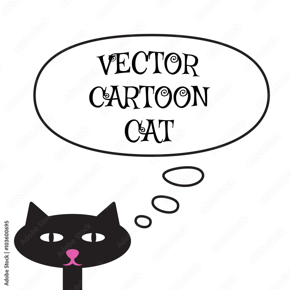 Cute Cartoon Cat Cute Cartoon Cat