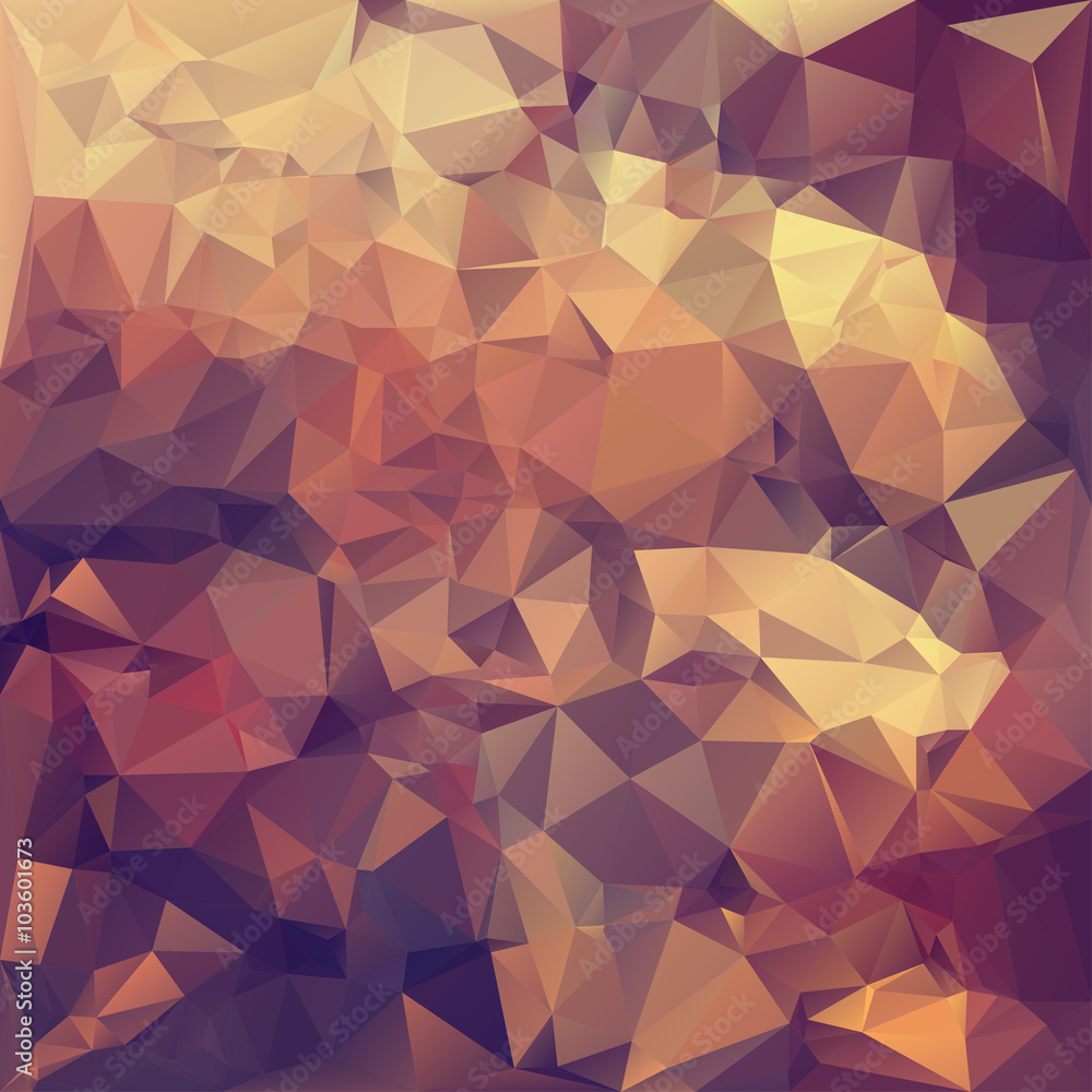 Polygonal mosaic abstract geometry background landscape in red, Polygonal mosaic abstract geometry background landscape in red,