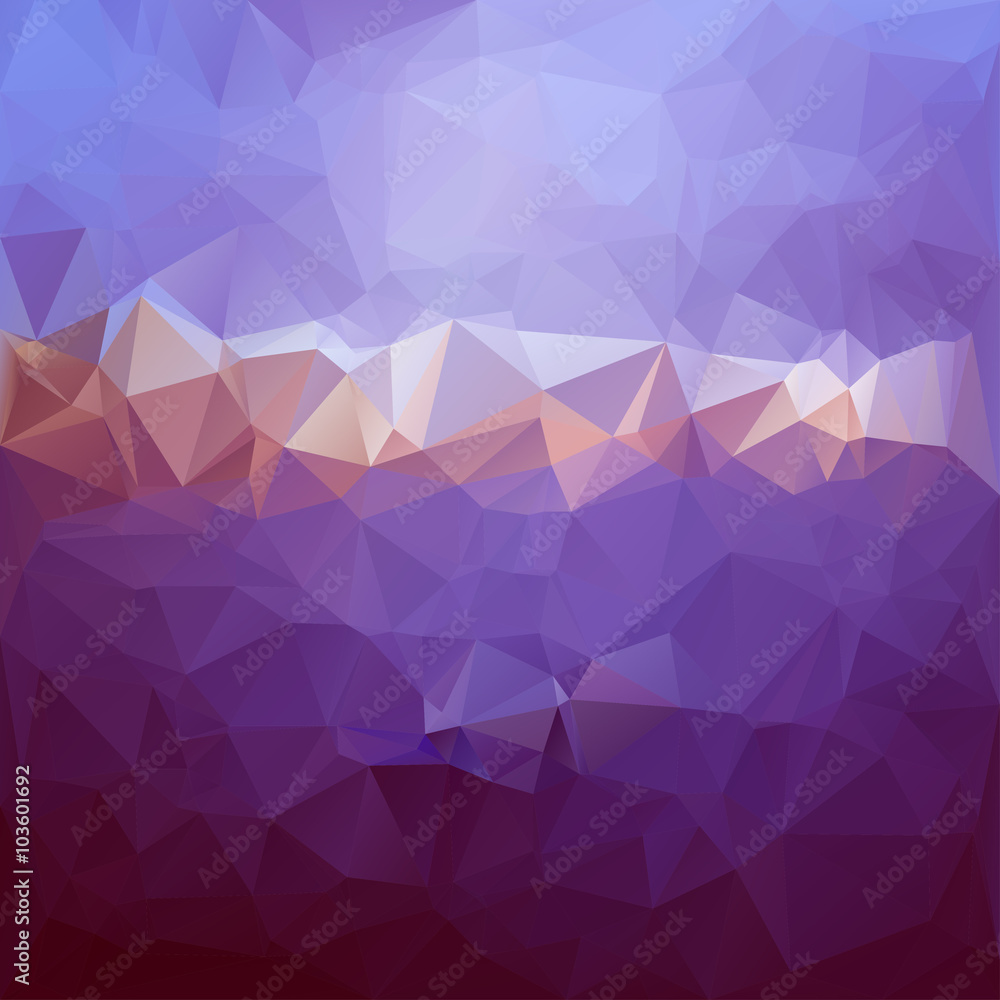 Polygonal mosaic abstract geometry background landscape. Polygonal mosaic abstract geometry background landscape.