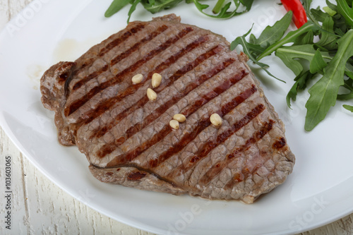 Grilled beaf steak