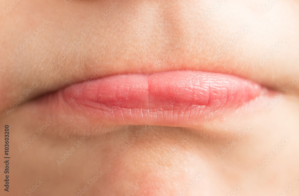 Obraz premium children's lips
