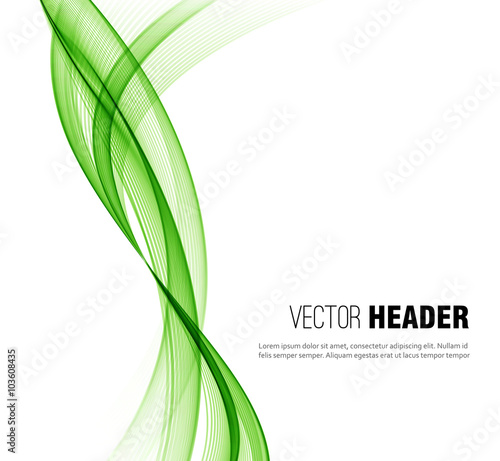 Abstract vector wave background
