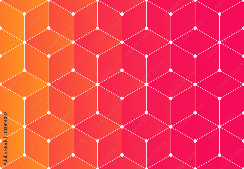 Network cube grid Network cube grid