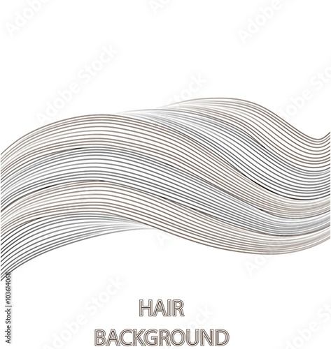 hair background