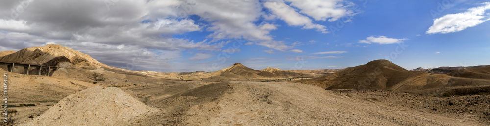 Negev wide panorama