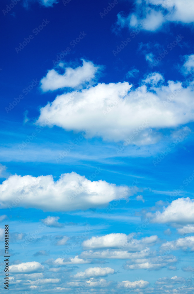 Fototapeta premium clouds in the blue sky