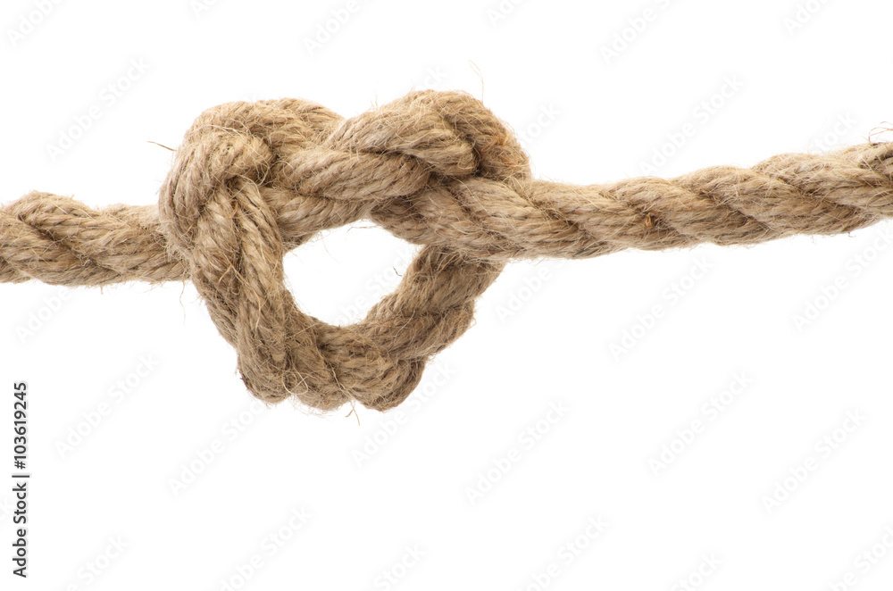ropes on white background ropes on white background