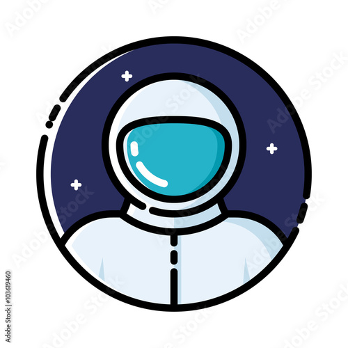 Astronaut in space
