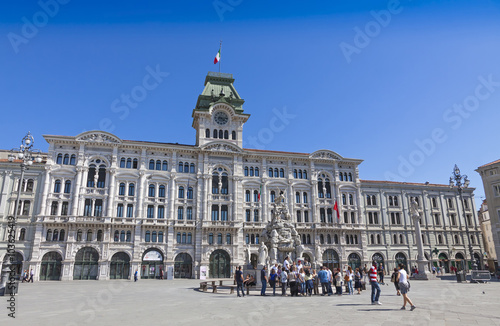 City Hall building (Comune di Triesti) in Trieste, Italy