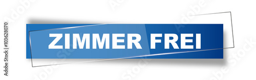 Button | Schild | Zimmer frei