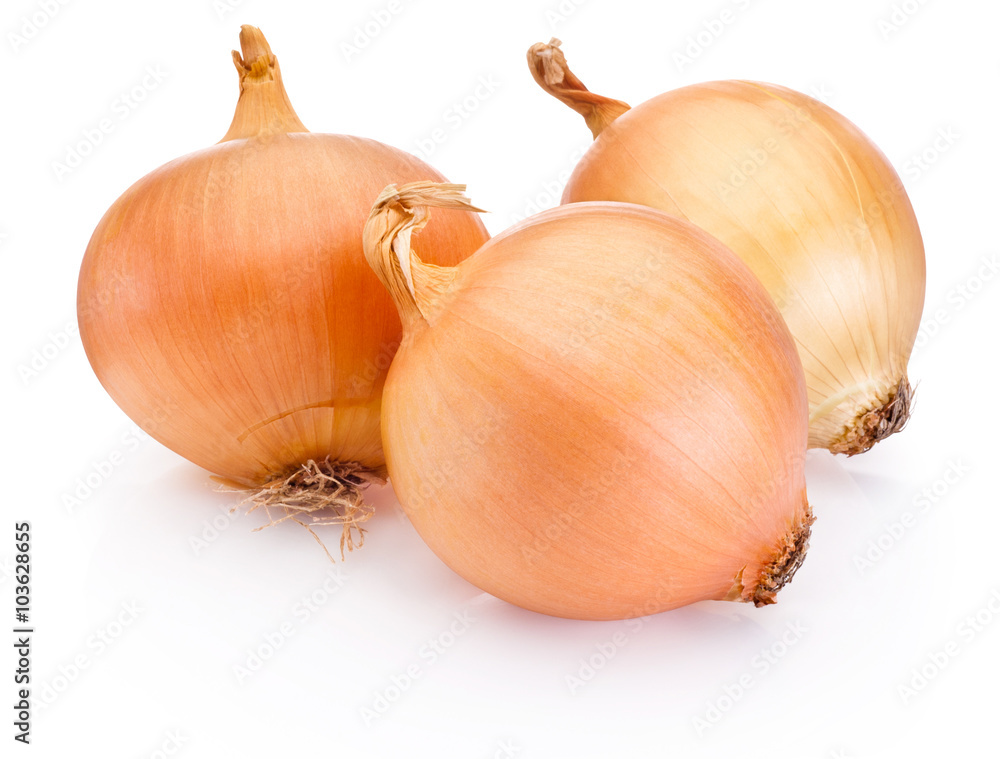 custom made wallpaper toronto digitalThree onion golden bulbs isolated on white background