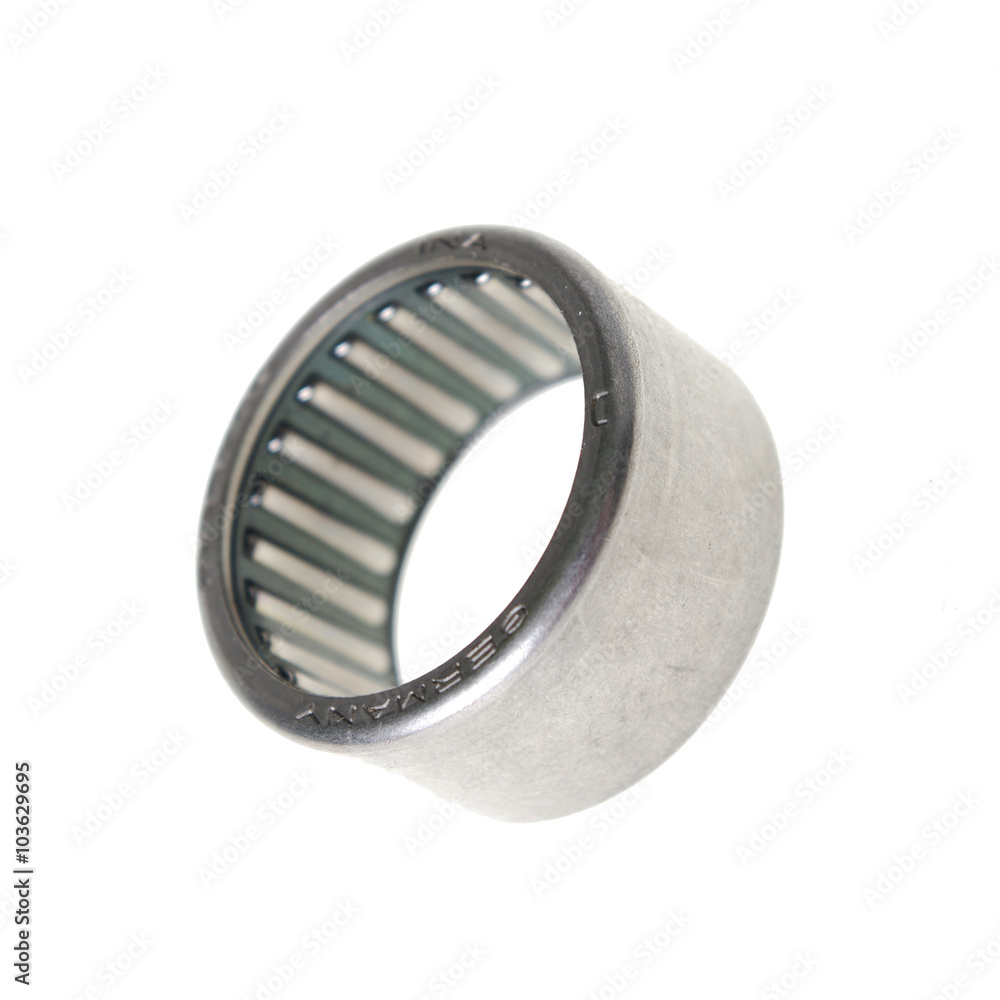 Metal cog isolated on white Metal cog isolated on white