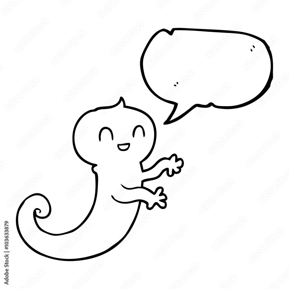 speech bubble cartoon ghost speech bubble cartoon ghost