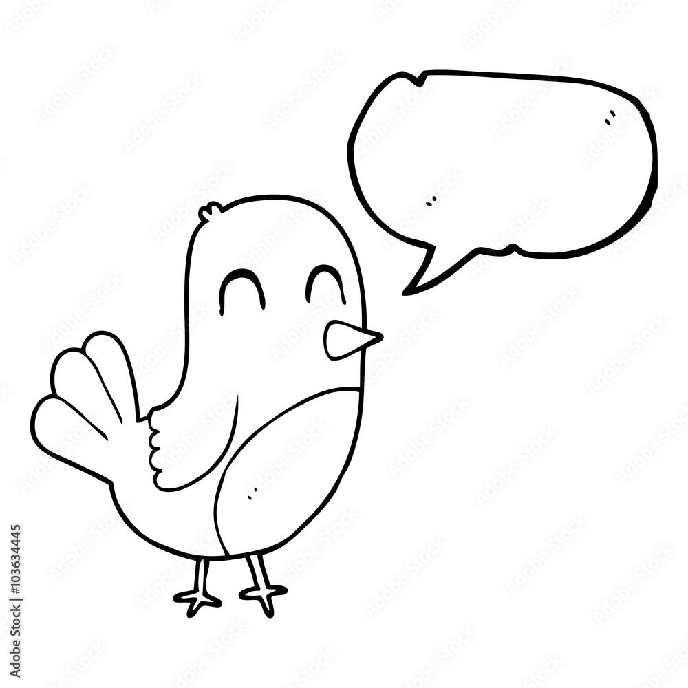 speech bubble cartoon robin speech bubble cartoon robin