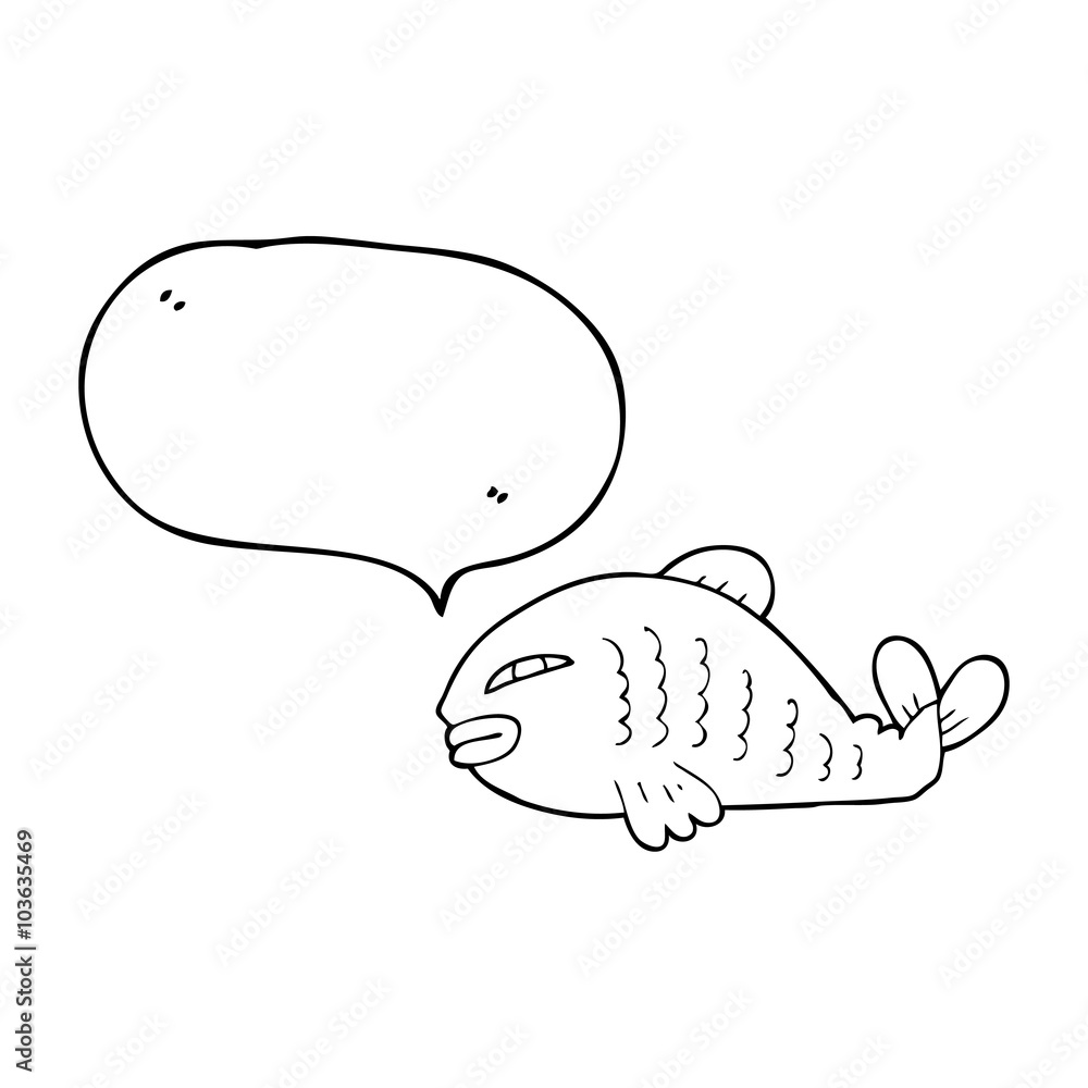 speech bubble cartoon fish speech bubble cartoon fish