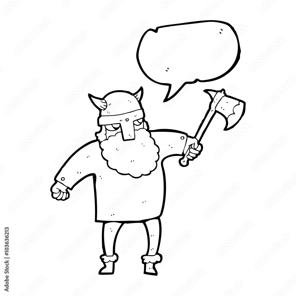 speech bubble cartoon viking warrior speech bubble cartoon viking warrior