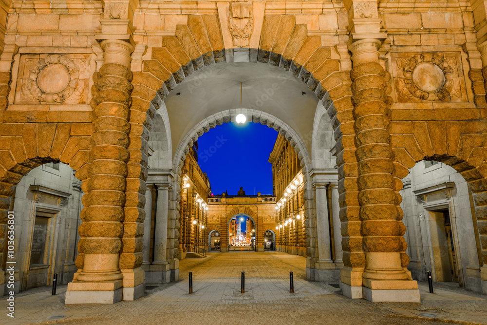 Fototapeta premium The Swedish Parliament