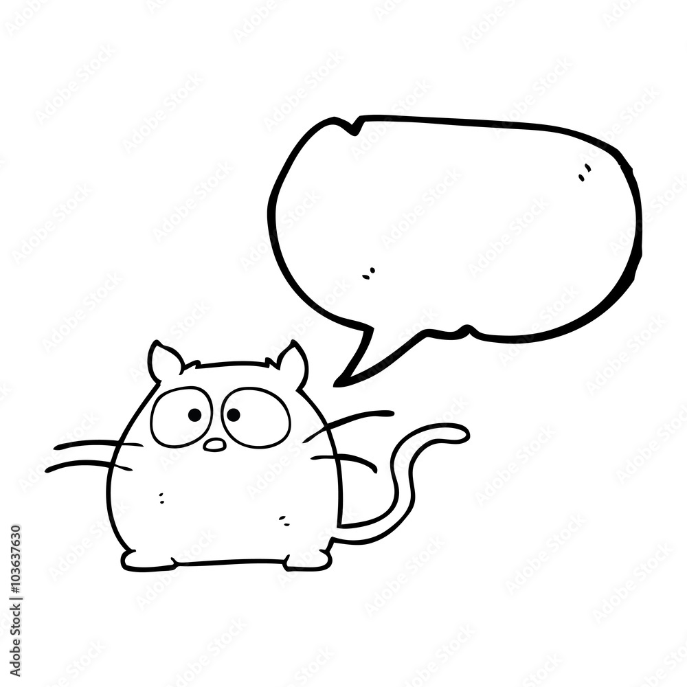 speech bubble cartoon cat speech bubble cartoon cat