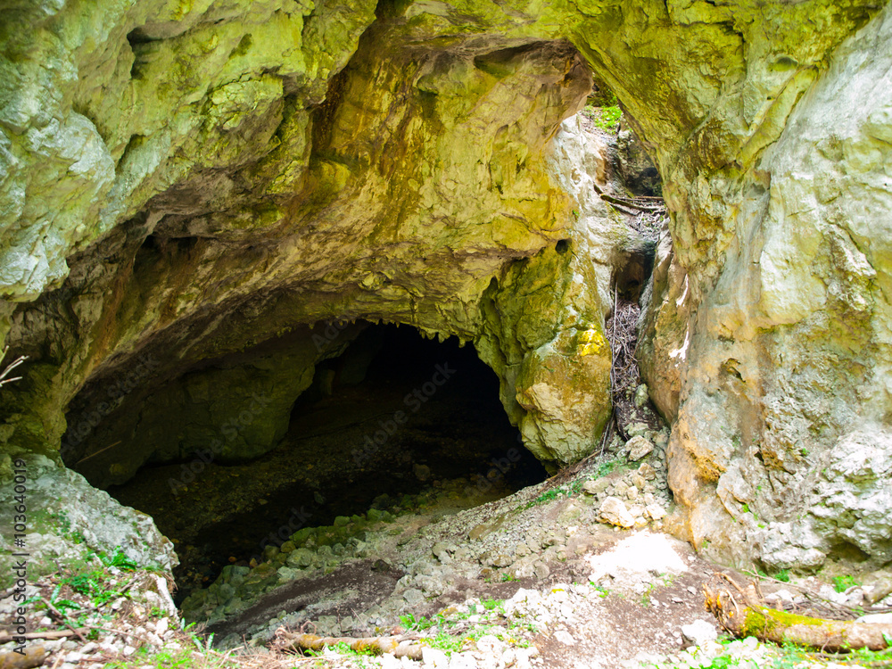 Natural tunnel in Rakov Skocjan Valley