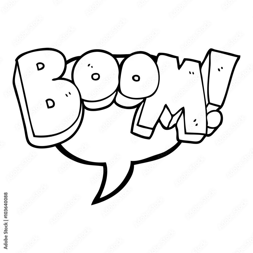 speech bubble cartoon boom speech bubble cartoon boom