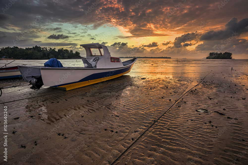 Fototapeta premium Golden Sunset