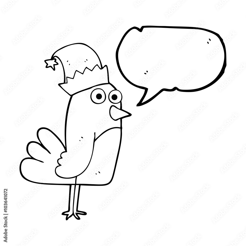 speech bubble cartoon christmas robin speech bubble cartoon christmas robin