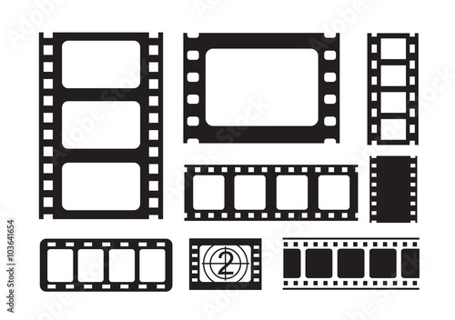 film strip icons 