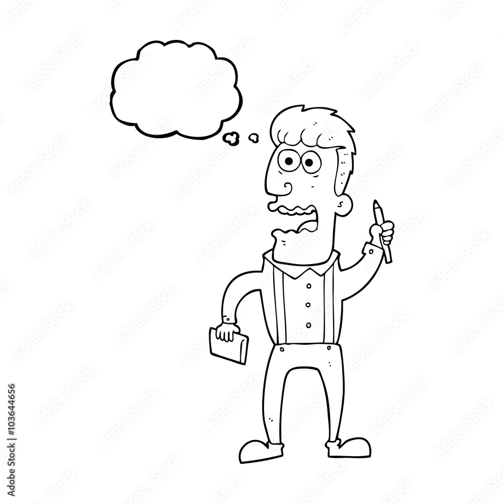 thought bubble cartoon stressed reporter thought bubble cartoon stressed reporter