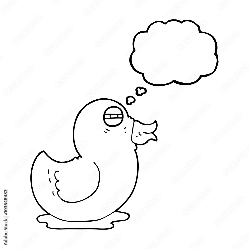 thought bubble cartoon rubber duck thought bubble cartoon rubber duck