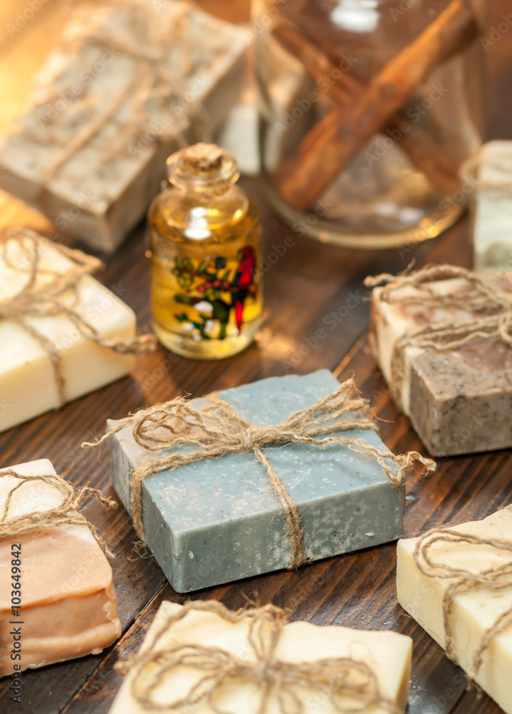 Organic handmade soap. Organic handmade soap.