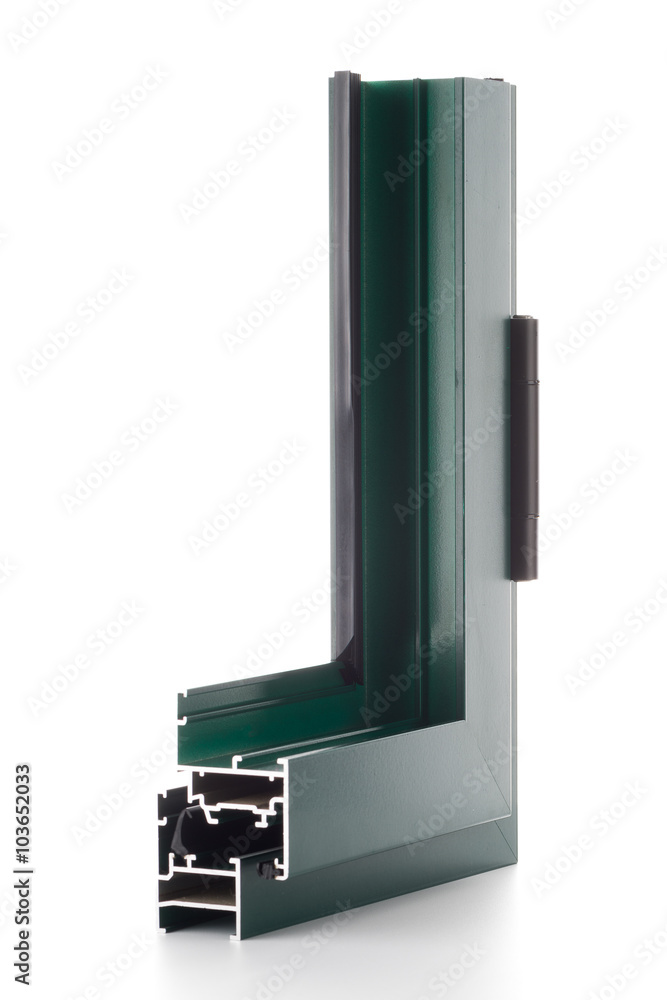 Obraz premium Aluminium window sample