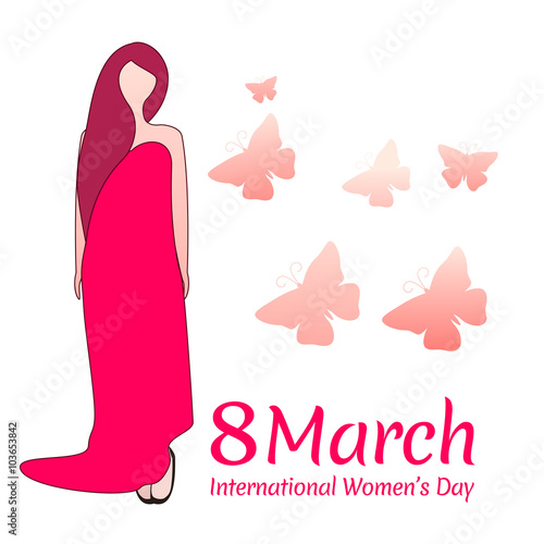 illustration of Happy Women's Day concept