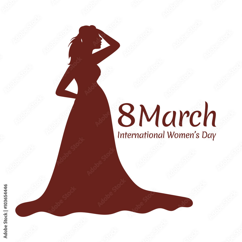 illustration of Happy Women's Day concept illustration of Happy Women's Day concept